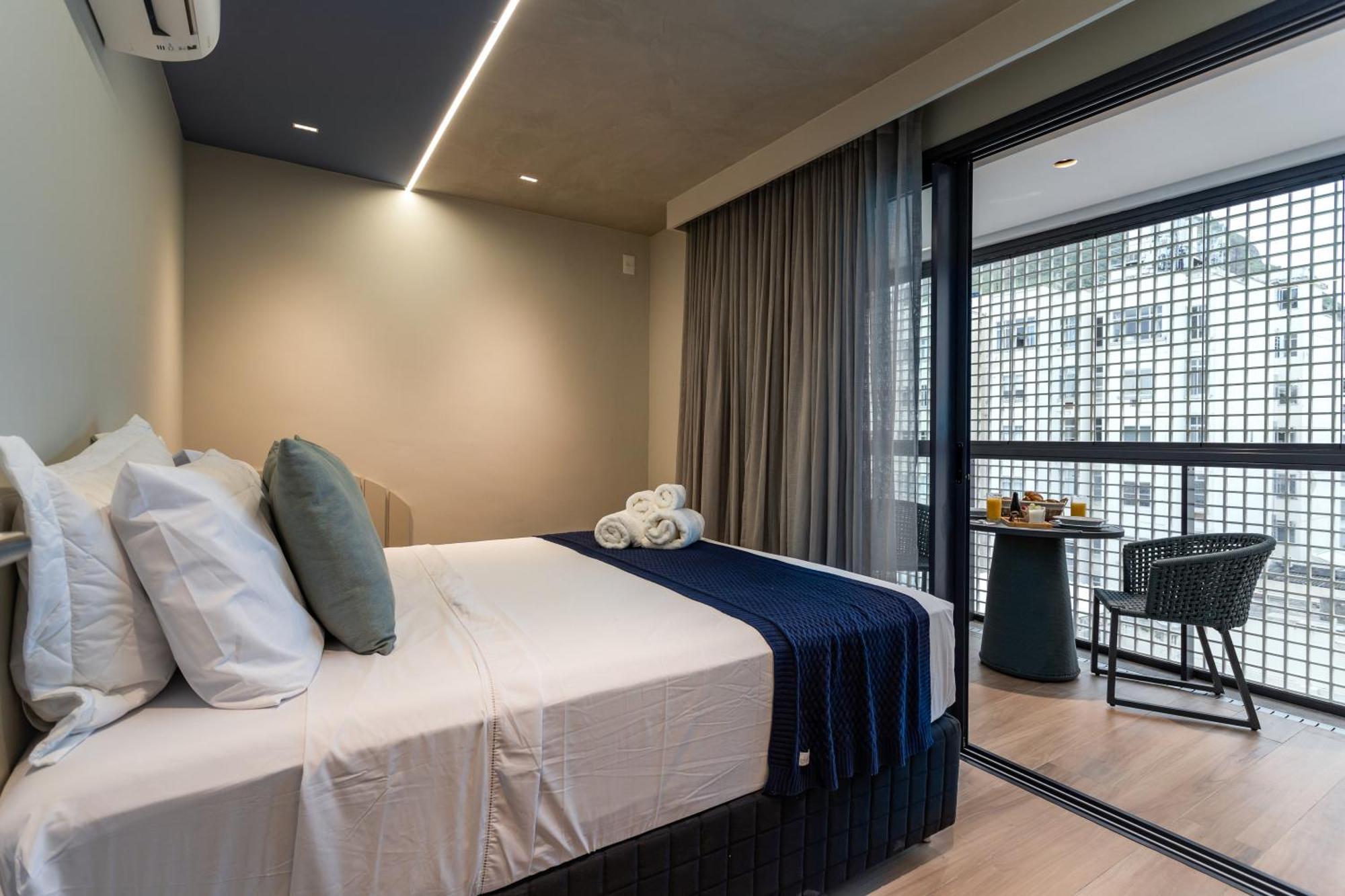 Unhotel - Luxuosos Apartamentos Na Atlantica A Beira-Mar, Copacabana Rio de Janeiro Exteriör bild