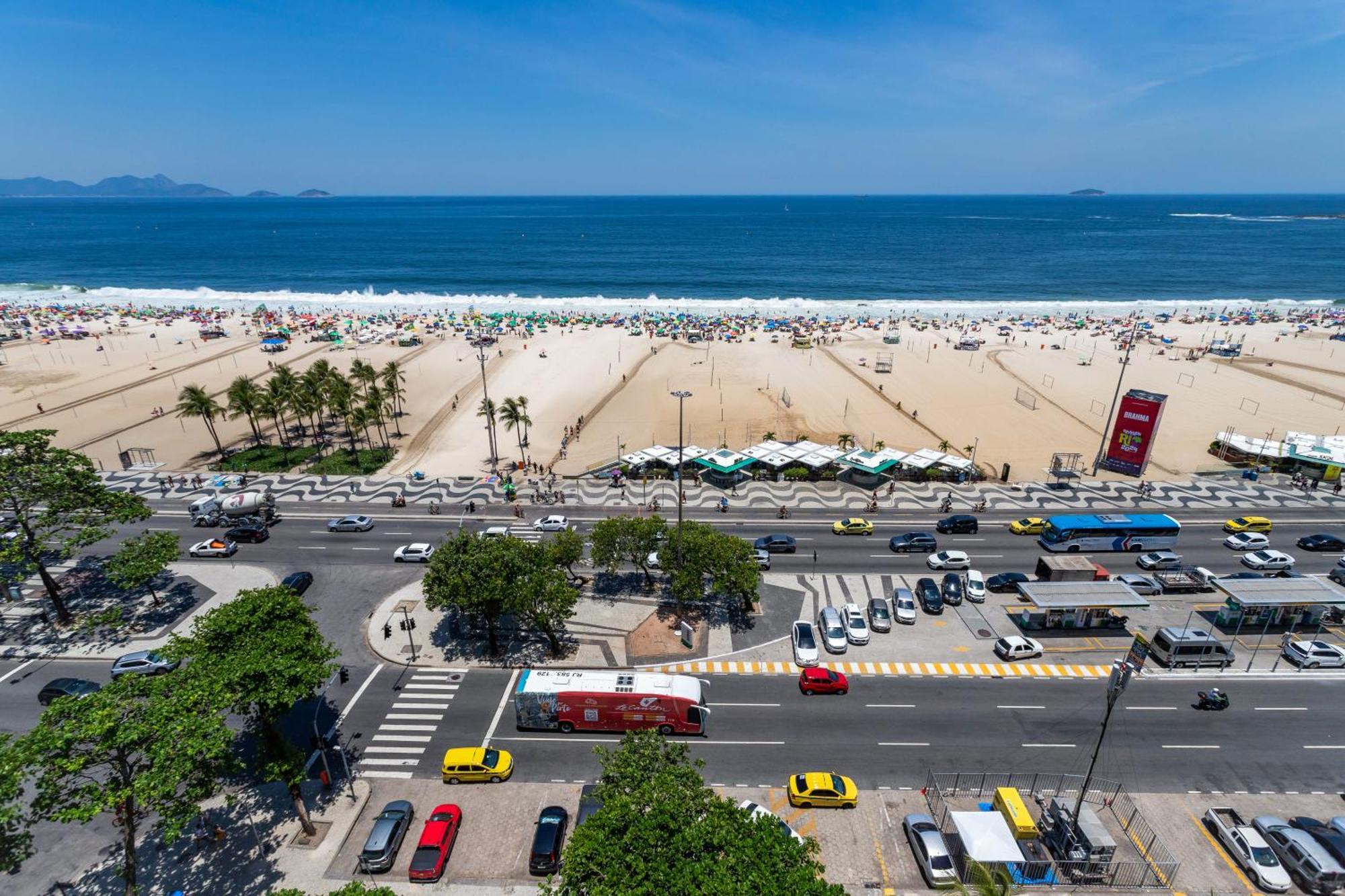 Unhotel - Luxuosos Apartamentos Na Atlantica A Beira-Mar, Copacabana Rio de Janeiro Exteriör bild